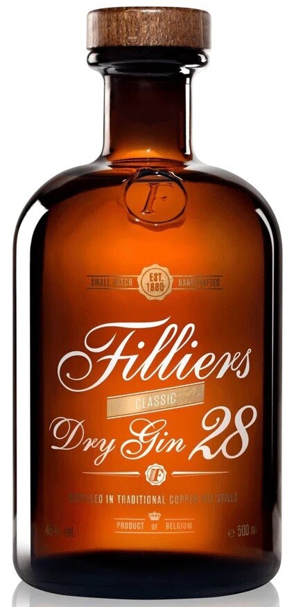Gin - Filliers - Dry 28 - 40,7% - 50cl
