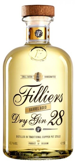 Gin - Filliers - Barrel Aged - 28 - 43,7% - 50cl