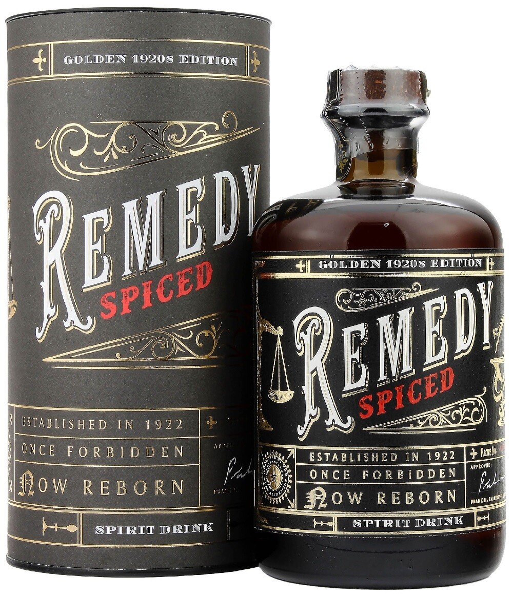 Rum - Remedy - Spiced Rum - Golden - 41,5% - 70cl