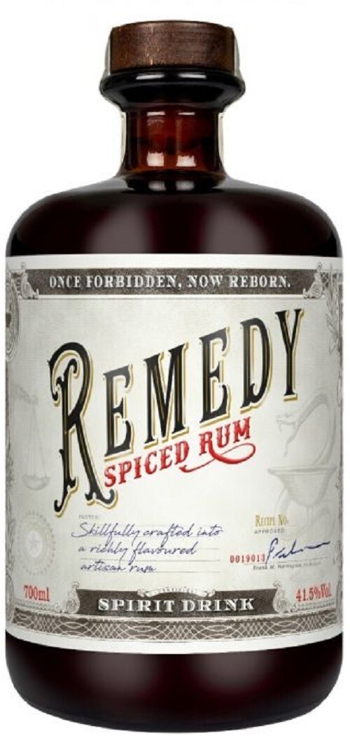 Rum - Remedy - Spiced Rum - White - 41,5% - 70cl