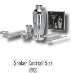 Shaker - Cocktail - 5st - RVS