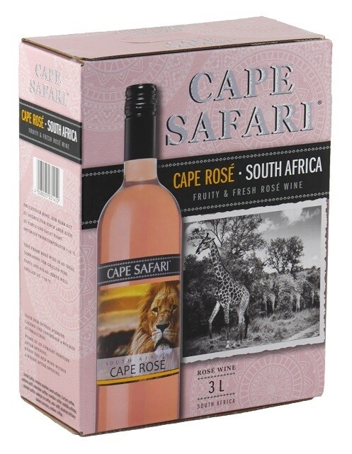 Bag in Box - Cape Safari Rosé - 300cl