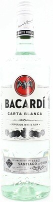 Rum - Bacardi - White - 37,5% - 100cl