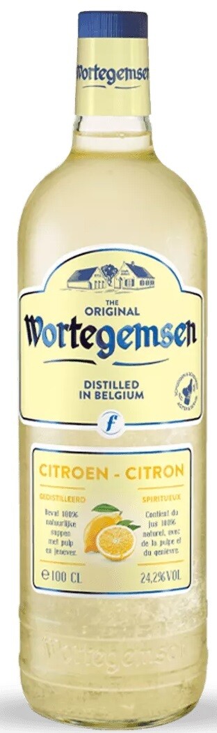 Jenever - Wortegemse - Citroen - 24,2% - 100cl