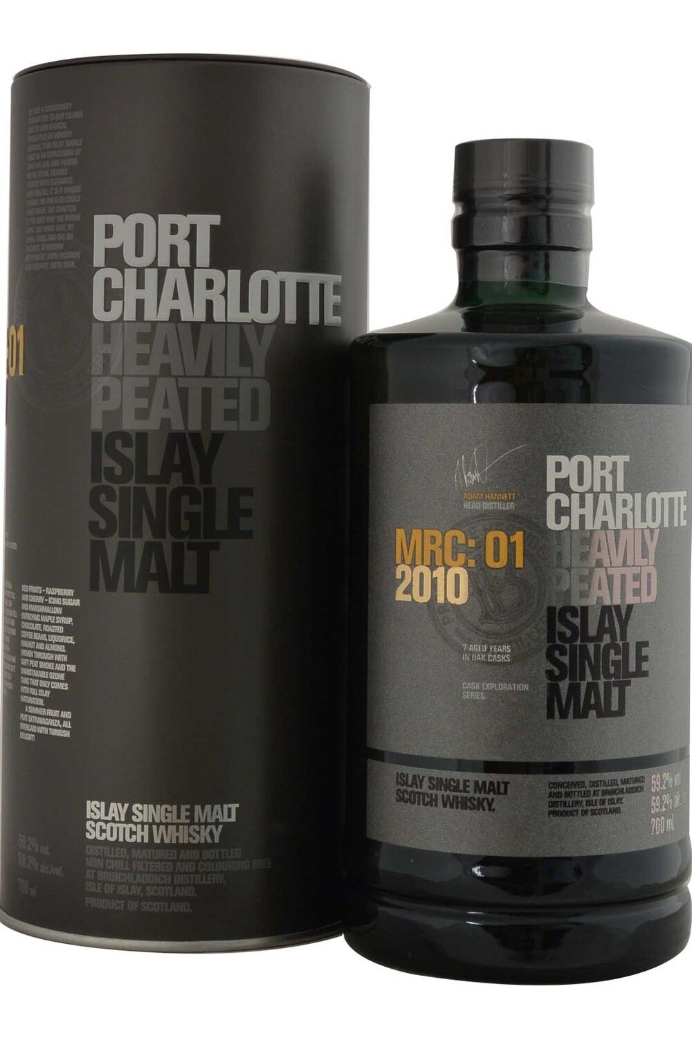 Whisky - Port Charlotte - MCR:01 - 2010 - 59% - 70cl