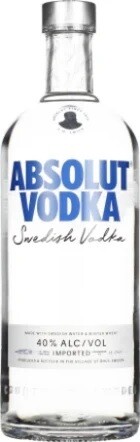 Wodka - Absolut Blue - 40% - 100cl