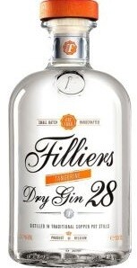 Gin - Filliers - Tangerine - Dry 28 - 43,7% - 50cl