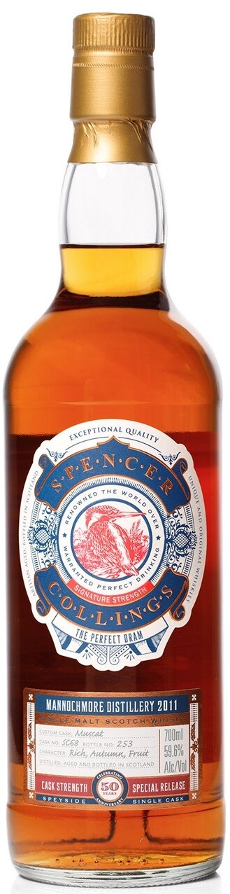 Whisky - Mannochmore - Spencer Collings - Muscat - 2011 - 58,8% - 70cl