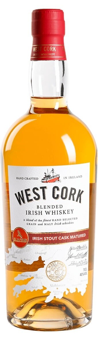 Whisky - West Cork - Stout Cask - 40% - 70cl
