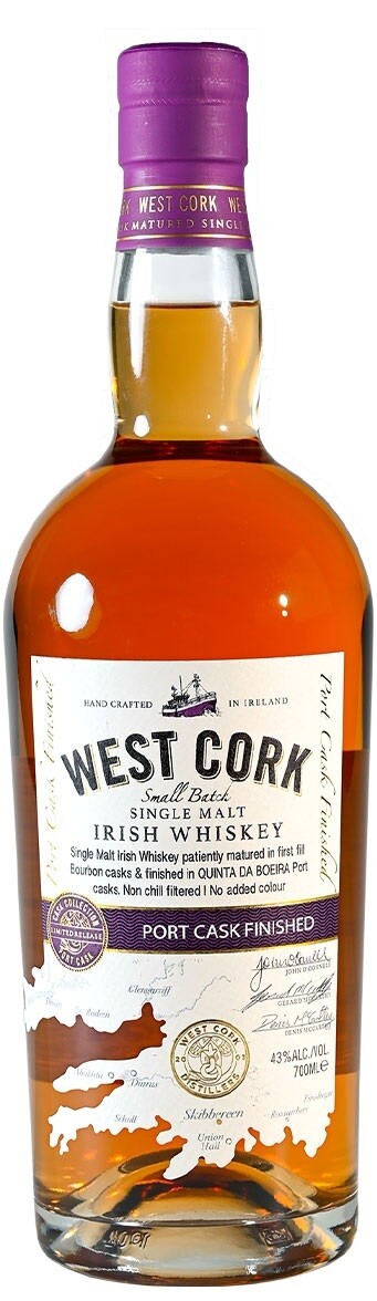 Whisky - West Cork - Port Cask - 43% - 70cl