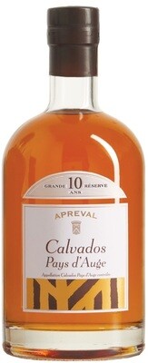 Calvados - D&#39;Apreval - Grande Réserve - 10y tot 12y - 42% - 70cl