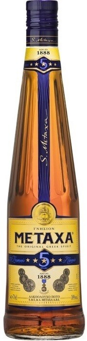 Brandy - Metaxa 5* - 38% - 70cl