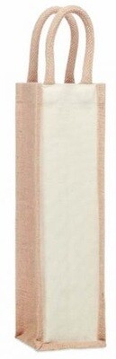 Jute - zak - 1 fles