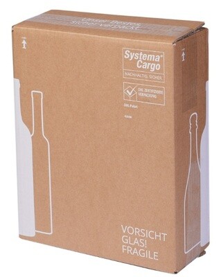 Verzendingsdoos 3 flessen 75cl
