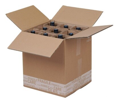 Verzendingsdoos 9 flessen 75cl