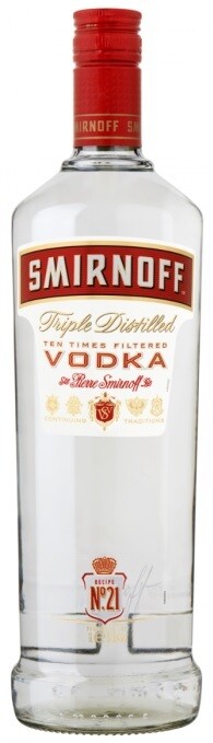 Wodka - Smirnoff - 37,5% - 100cl