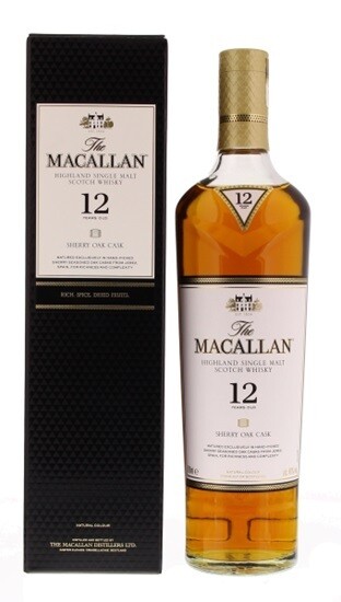 Whisky - Macallan - 12y - Sherry Oak Cask - 40% - 70cl