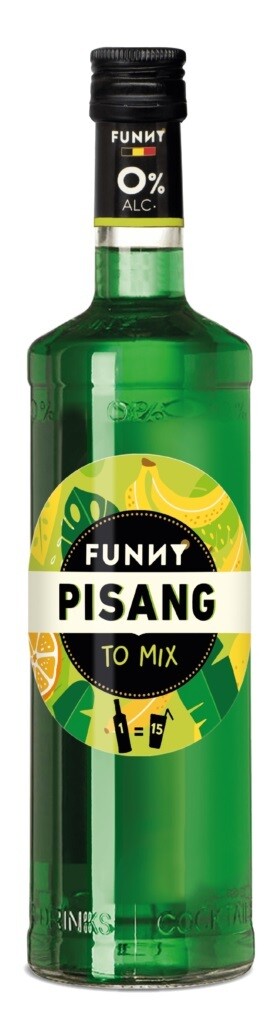 Funny - Pisang - Alcoholvrij - 0% - 70cl