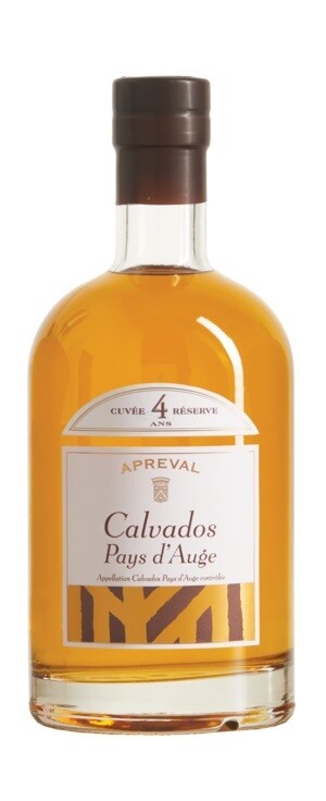 Calvados - D'Apreval - Réserve - 4 à 6y - 42% - 70cl
