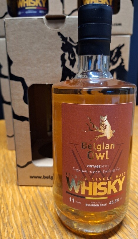 Whisky - Belgian Owl - 11y - 45,5% - 50cl
