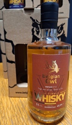 Whisky - Belgian Owl - 11y - 45,5% - 50cl
