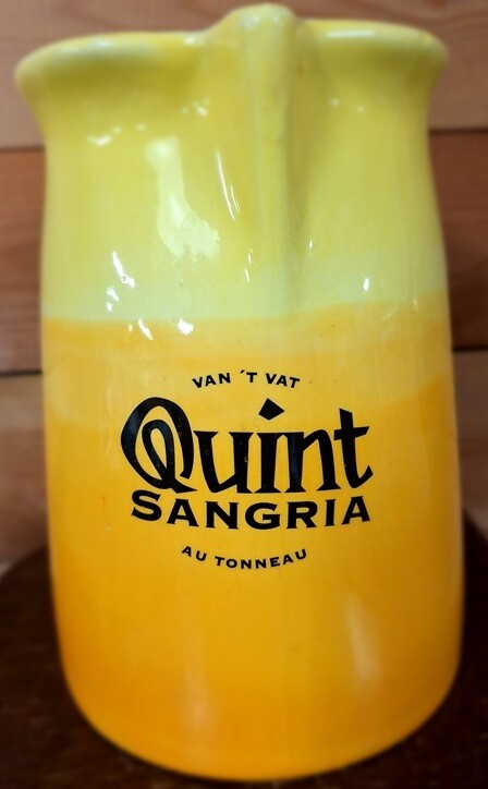 Sangria - Quint - Serveerkaraf Geel - 2 Liter