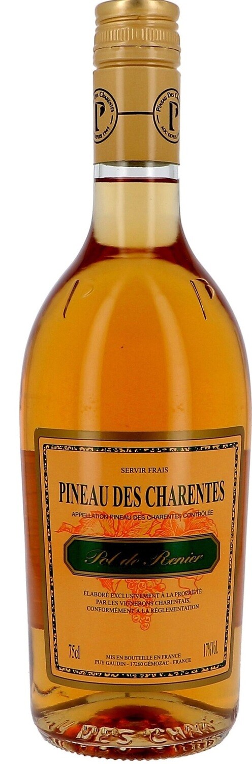 Pineau des Charentes - Pol de Renier - wit - 17% - 75cl