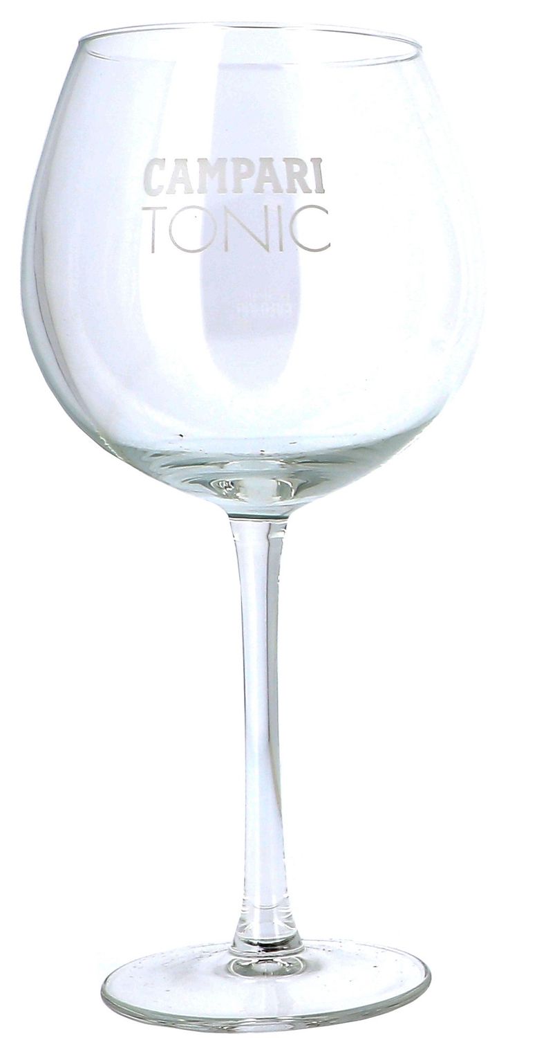 Glas - Campari Tonic - op voet - 58cl