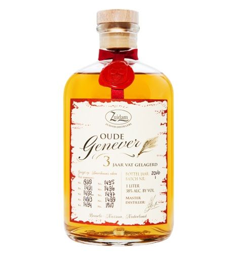 Jenever - Zuidam - 3 jaar - 38% - 100cl