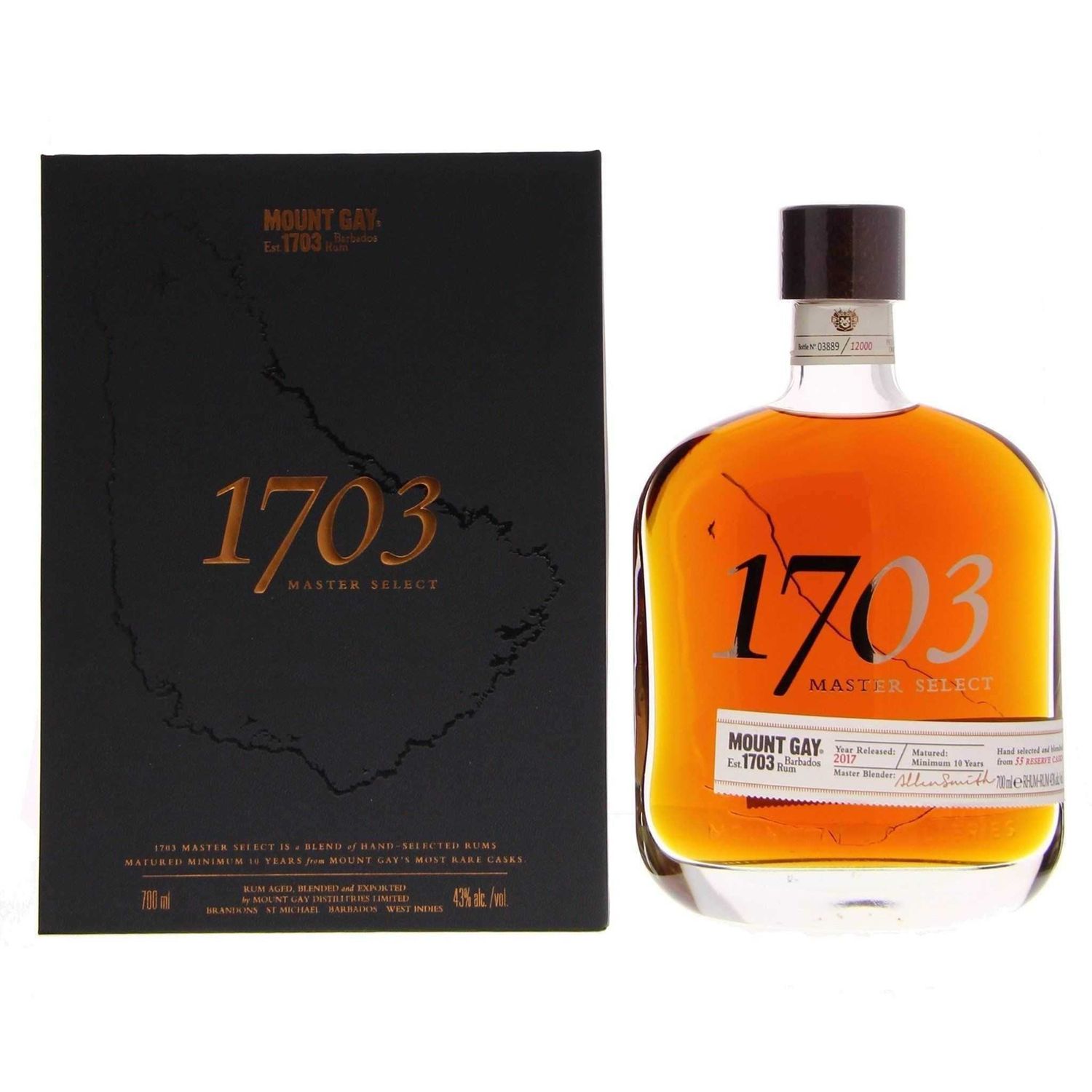 Rum - Mount Gay - 1703 - 43% - 70cl