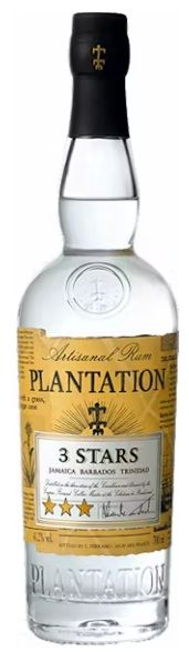 Rum - Plantation - Wit - 3 stars - 41% - 70cl