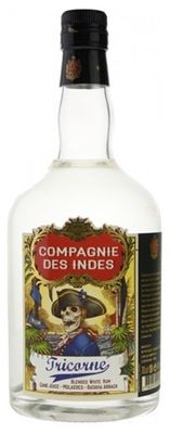 Rum - Tricorne - Wit - Compagnie des Indes - 43% - 70cl