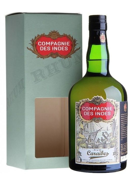 Rum - Caraibes - Compagnie des Indes - Bruin - 40% - 70cl
