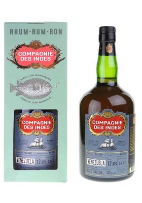 Rum - Venezuela - 12y - Compagnie des Indes - Bruin - 58% - 70cl