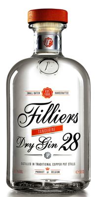 Gin - Filliers - Tangerine - Dry 28 - 43,7% - 50cl