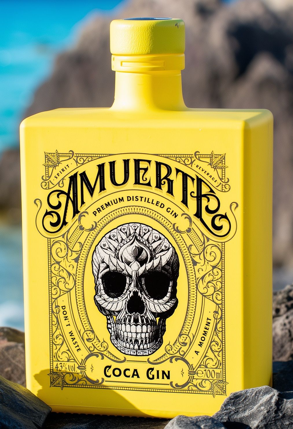 CGin - Amuerte - CocaLeaf - Yellow Edition - 43% - 70cl