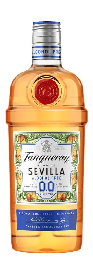 Tanqueray - Flor de Sevilla - Alcoholvrij - 0% - 70cl