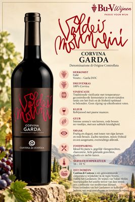 Corvina Garda - Val dei Molini - 2019 - 75cl