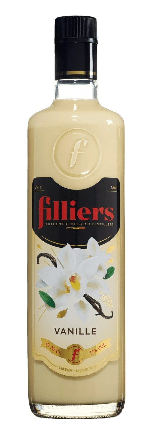 Jenever - Filliers - Cream - Vanille - 17% - 70cl Jenever - Filliers - Cream - Vanille - 17% - 70cl