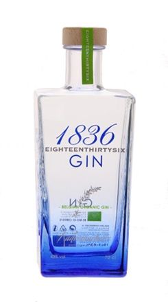 Gin - 1836 - Belgian - Bio - 43% - 70cl