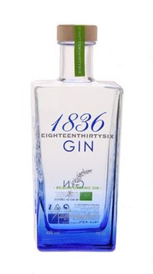 Gin - 1836 - Belgian - Bio - 43% - 70cl Gin - 1836 - Belgian - Bio - 43% - 70cl