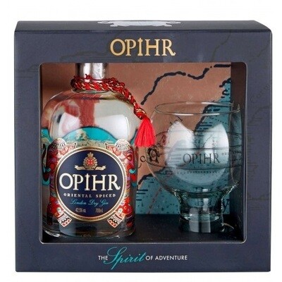 Gin - Opihr - 42,5% - 70cl + glas Gin - Opihr - 42,5% - 70cl + glas