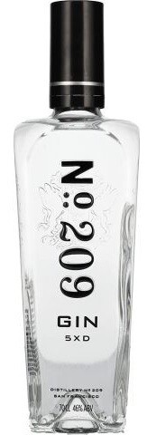 Gin - N°209 - 46% - 100cl Gin - N°209 - 46% - 100cl