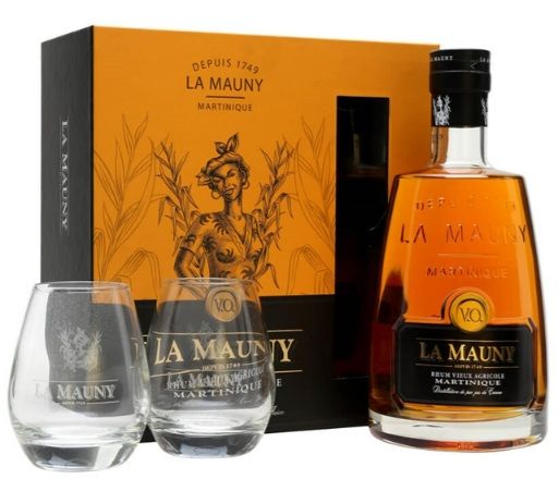 Rum - La Mauny - VS + 2gl - Bruin - Agrico - 40% - 70cl Rum - La Mauny - VS + 2gl - Bruin - Agrico - 40% - 70cl