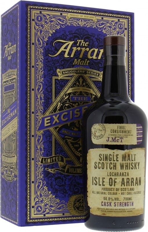 Whisky - Arran - The Exciseman - Vol 3 - 56,8% - 70cl
