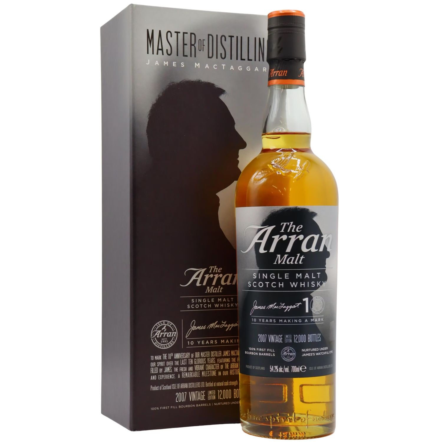 Whisky - Arran - Mactaggart - 10y - 54,2% - 70cl Whisky - Arran - Mactaggart - 10y - 54,2% - 70cl
