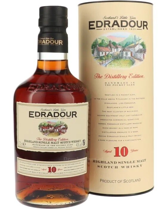 Whisky - Edradour - 10y - 40% - 70cl