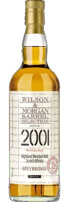 Whisky - Speybridge - Sherry Cask - Wilson &amp; Morgan - 2001 - 45% - 70cl