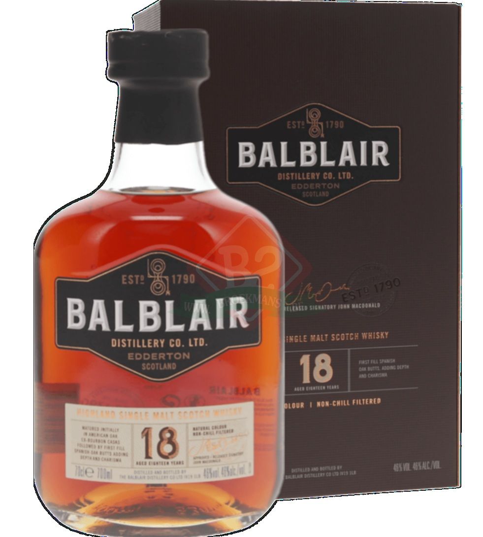 Whisky - Balblair - 18y - 46% - 70cl