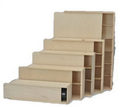 Houten Kist voor 12 flessen wijn